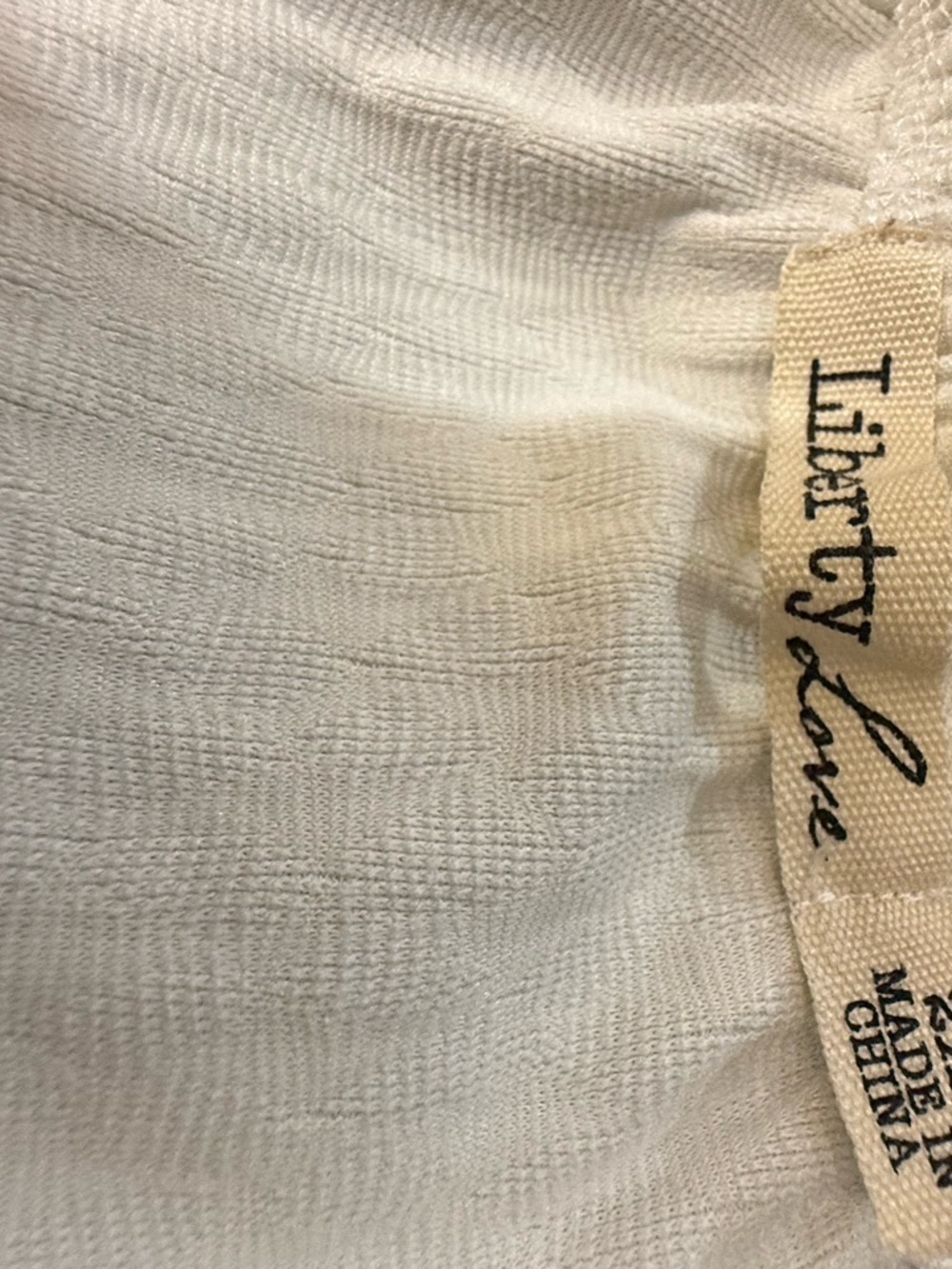 Liberty Love Cream and Navy Floral High-Low Asymmetrical Dress Size XXL 18/20 - Picture 5 of 7